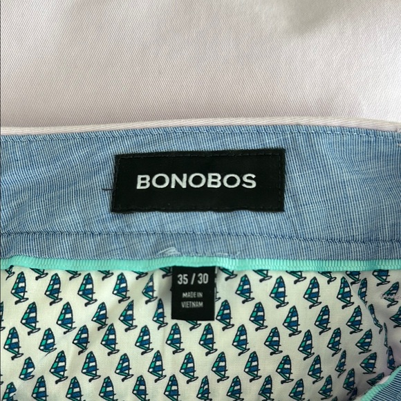 Bonobos Purple Chinos Relaxed Fit Cotton - Picture 3 of 3